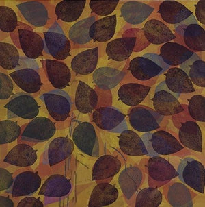 Nature acrylic painting titled 'Untitled 4', 21x21 inches, by artist Rahim Mirza on Canvas
