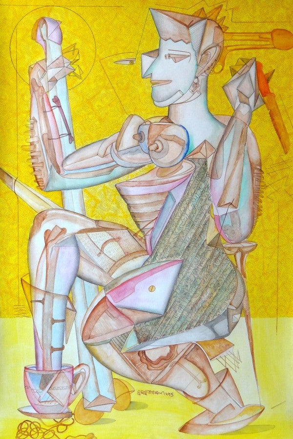 Untitled 4 Painting by Hrusikesh Biswal | ArtZolo.com