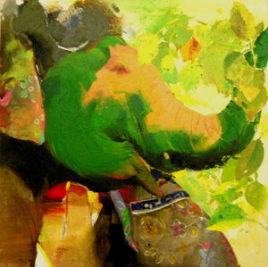 Animals acrylic painting titled 'Untitled 4', 24x24 inches, by artist Dilip Dudhane on Canvas