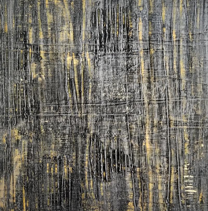 Abstract mixed media painting titled 'Untitled 4', 6x6 inches, by artist Priya Dhoot on Paper