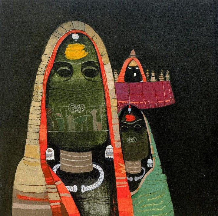 Untitled 4 Painting by Vaishali Patil | ArtZolo.com