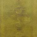 Abstract oil painting titled 'Untitled 4', 54x30 inches, by artist Ramesh Thorat on Canvas