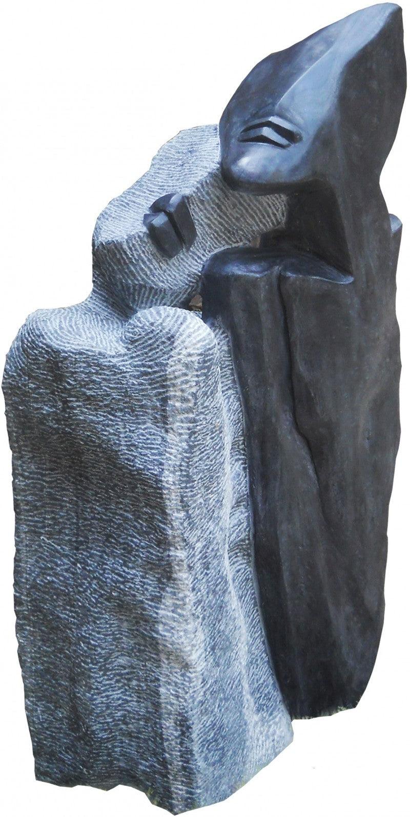 Figurative sculpture titled 'Untitled 4', 58x35x24 inches, by artist Pradeep Jogdand on Black Marble