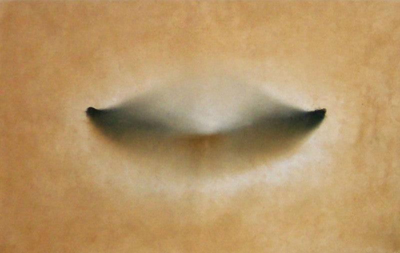 Abstract oil painting titled 'Untitled 5', 48x72 inches, by artist Promod Gaikwad on Canvas