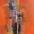Abstract acrylic painting titled 'Untitled 5', 48x48 inches, by artist Umesh Patil on Canvas