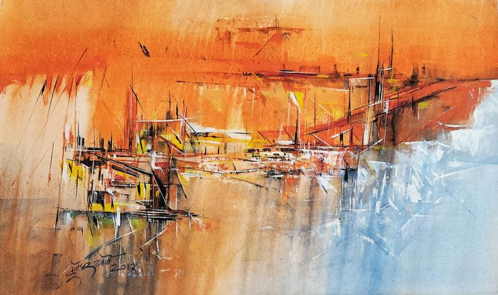 Untitled 52 Painting by Dnyaneshwar Dhavale | ArtZolo.com