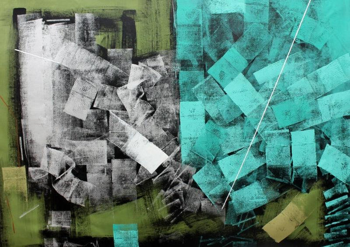 Untitled 57 Painting by Sudhir Talmale | ArtZolo.com