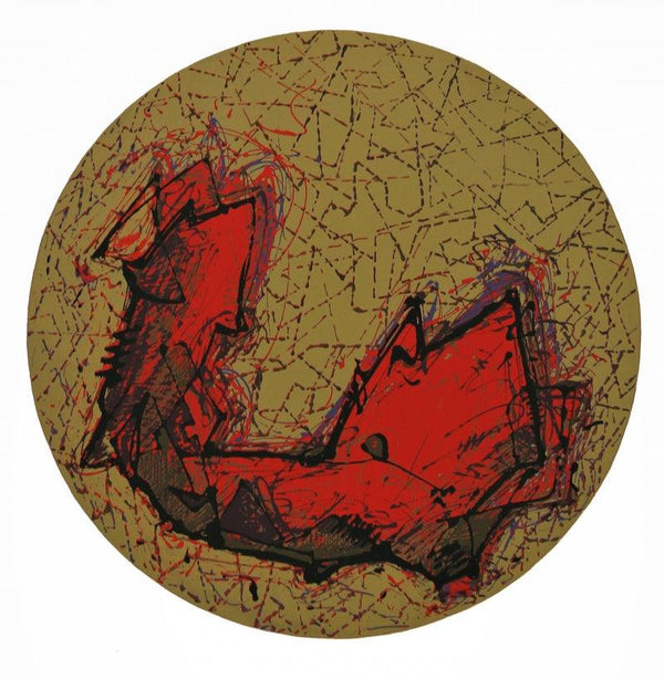 Untitled 6 Printmaking by Nitin Dongare | ArtZolo.com