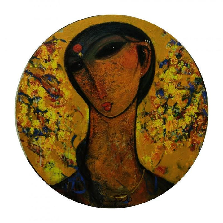 Untitled 6 Painting by Ramesh Gujar | ArtZolo.com