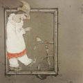 Figurative acrylic painting titled 'Untitled 6', 36x36 inches, by artist Mintu Mallick on Canvas
