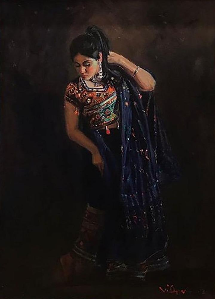 Untitled 6 Painting by Vishwa Sahni | ArtZolo.com