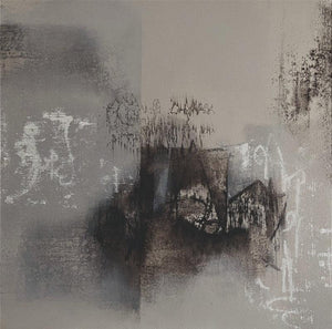 Abstract acrylic painting titled 'Untitled 6', 24x24 inches, by artist Shilpa Nikam on Canvas