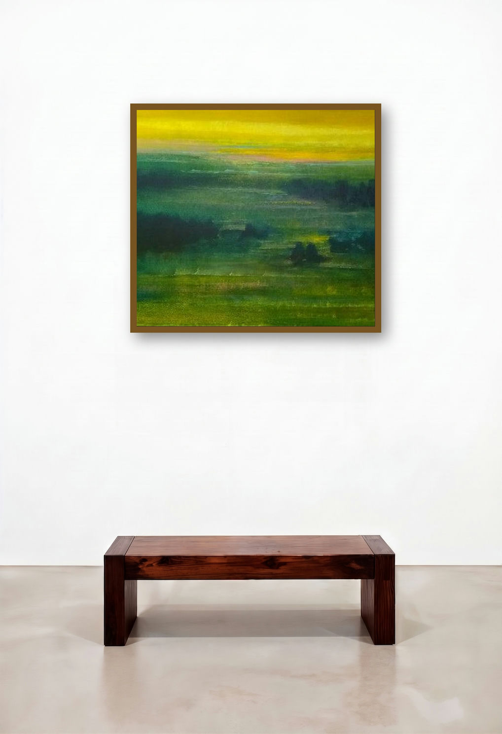Untitled 7 (Serene Green Landscape)