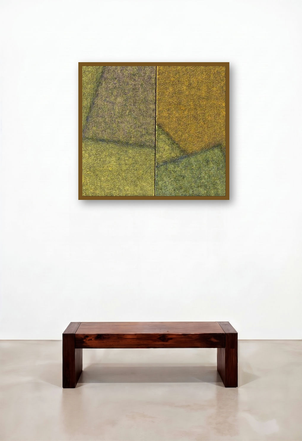 Untitled 8 (Yellow and Brown)