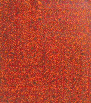 Untitled 9 (Siennas Embrace) by Anil Tagad, Original Oil Abstract Painting on Canvas, Medium Vertical Wall Art