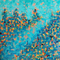 Abstract oil painting titled 'Untitled 9', 24x30 inches, by artist Karishma Wadhwa on Canvas