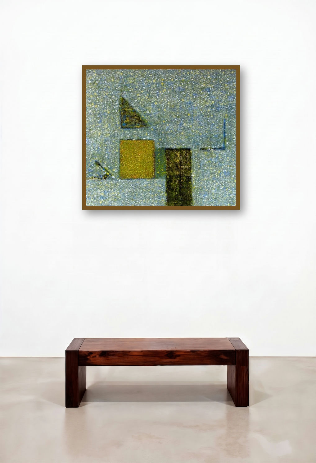 Untitled 9 (Abstract in Green and Yellow)
