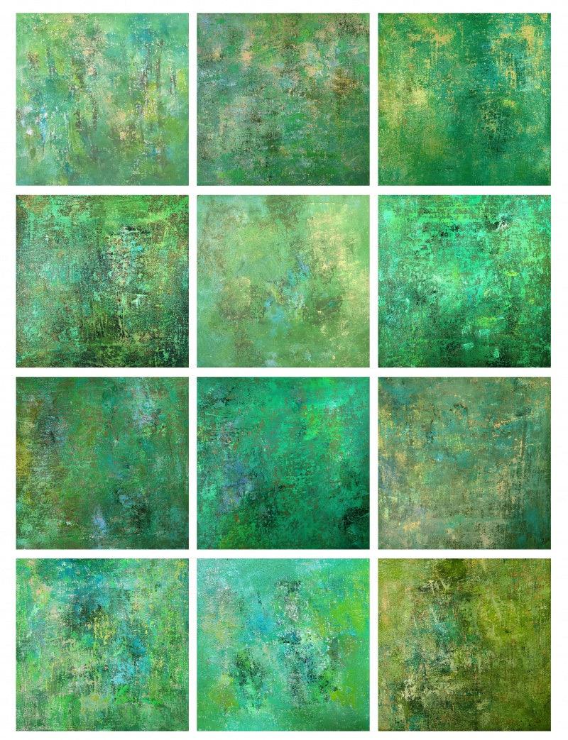 Abstract oil painting titled 'Untitled', 32x24 inches, by artist Goutam Mukherjee on Canvas