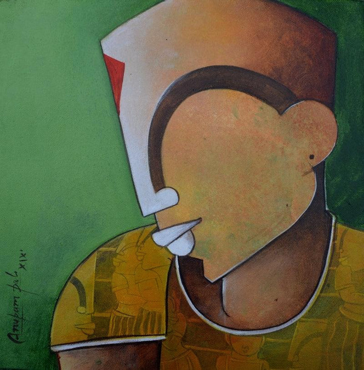 Untitled Painting by Anupam Pal | ArtZolo.com