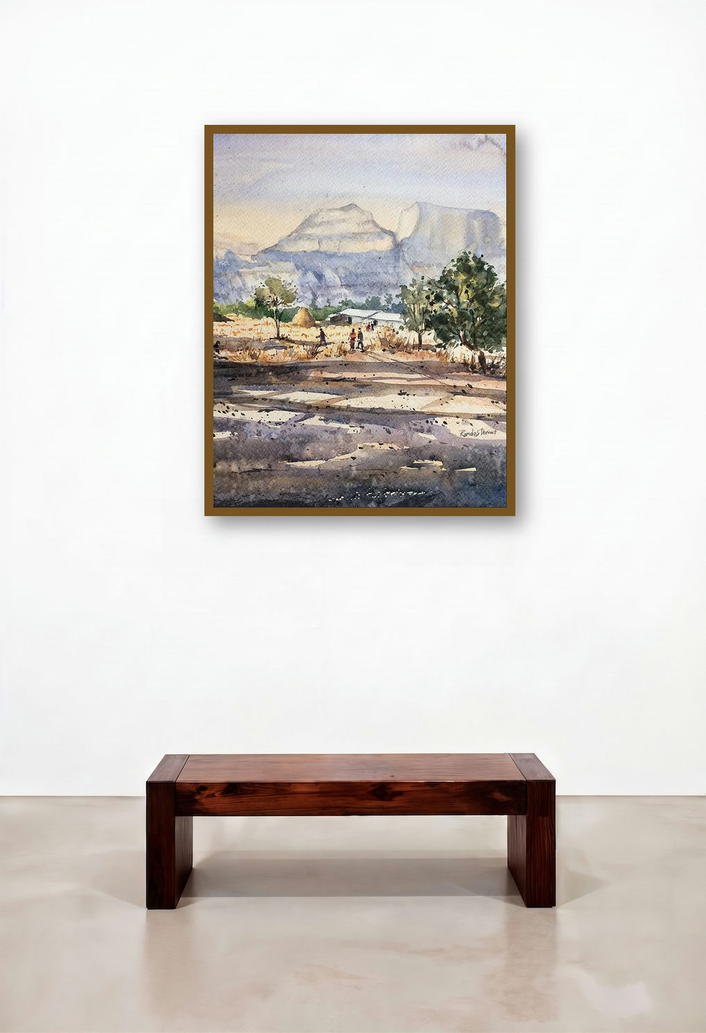 Untitled (Village Path)