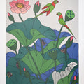 Nature serigraphs painting titled 'Untitled', 40x28 inches, by artist A. Ramachandran on Paper