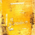Abstract mixed media painting titled 'Untitled', 65x42 inches, by artist Kashinath Jadhav on Paper