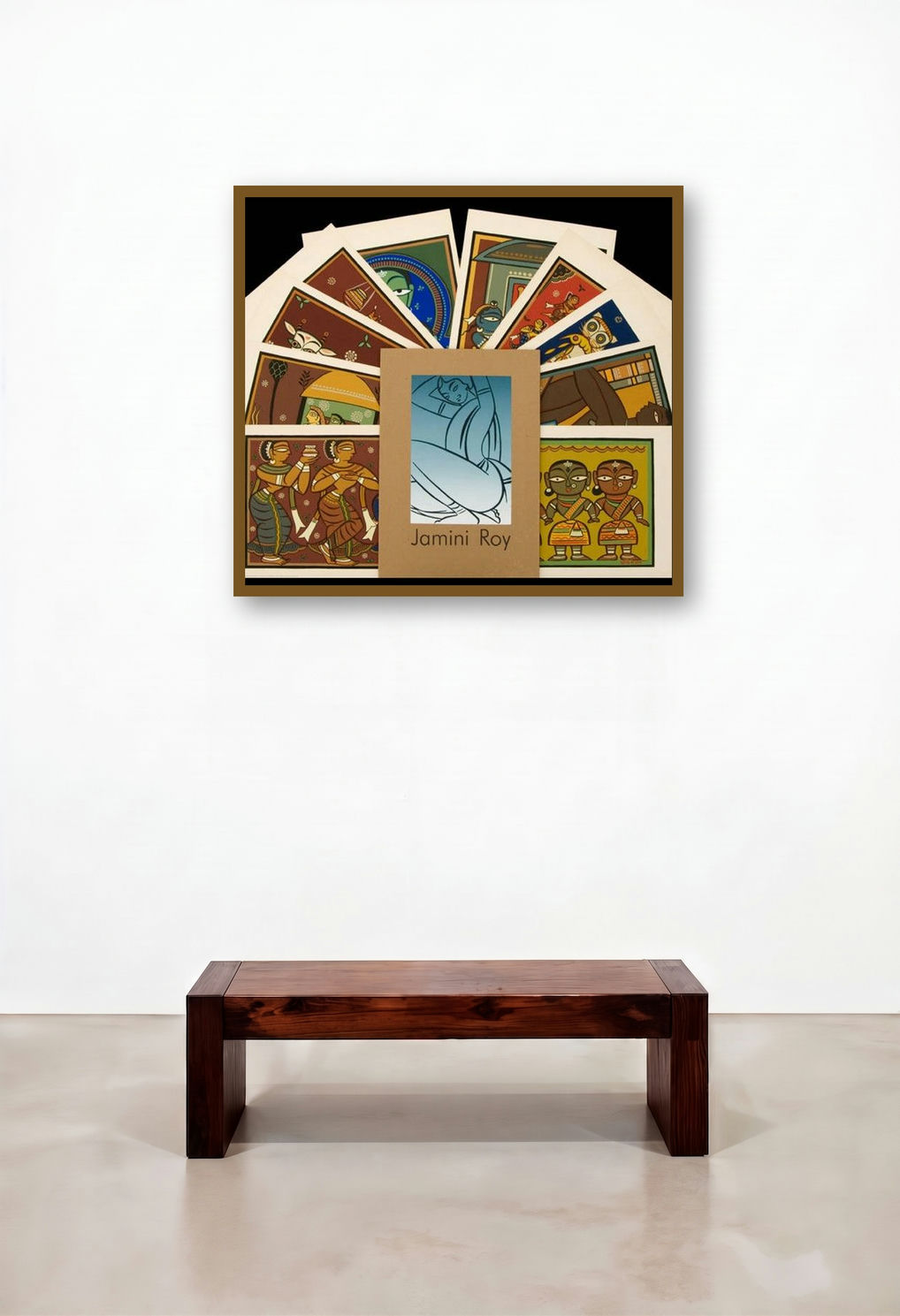Untitled (A Tribute to Jamini Roy)