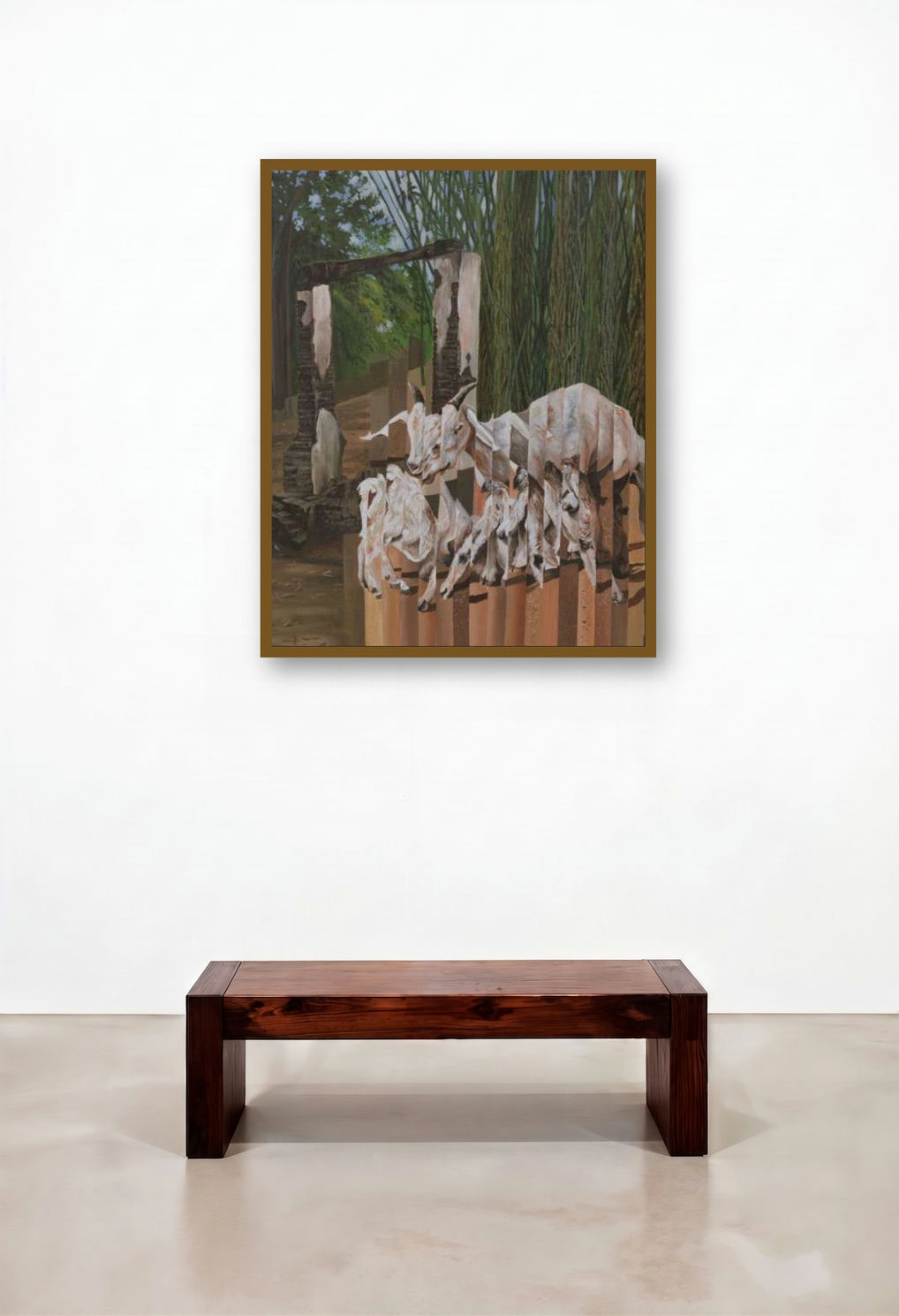 Untitled (Goats and Ruins)