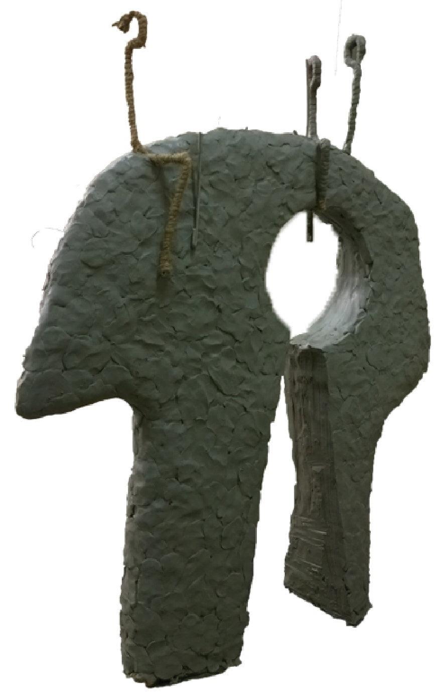 Still-life sculpture titled 'Untitled', 28x20x7 inches, by artist Ashwam Salokhe on Clay