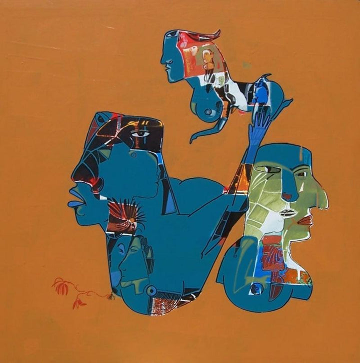 Untitled Painting by Shambhu Prasad Reddy Kolli | ArtZolo.com