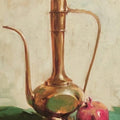 Still-life oil painting titled 'Untitled', 17x12 inches, by artist Vijay Jadhav on Canvas