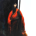 Figurative acrylic painting titled 'Untitled III', 48x30 inches, by artist Narayan Shelke on Canvas