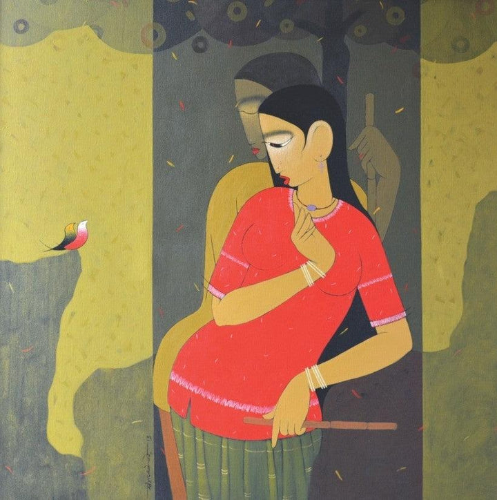 Valentine Painting by Sanjay M Khochare | ArtZolo.com