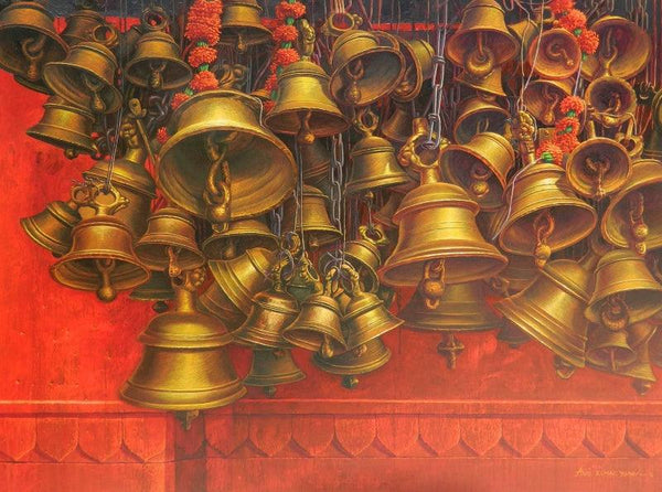 Varanasi 11 Painting by Anil Yadav | ArtZolo.com