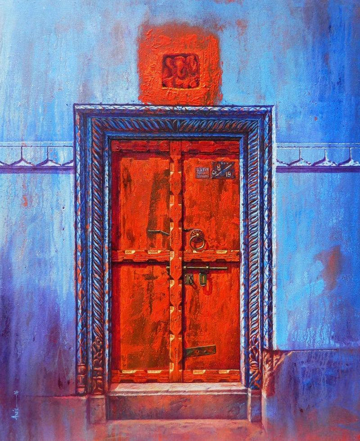 Varanasi 3 Painting by Anil Kumar Yadav | ArtZolo.com