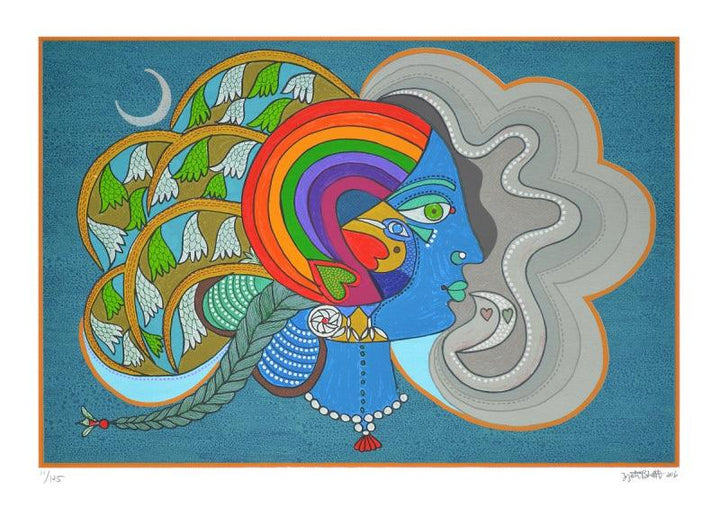 Varsha Ritu Painting by Jyoti Bhatt | ArtZolo.com