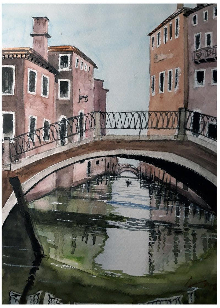 Venice 2 Painting by Arunava Ray | ArtZolo.com