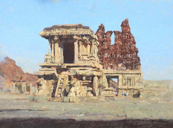 Vijayanagara 2 Painting by Ajay Sangve | ArtZolo.com