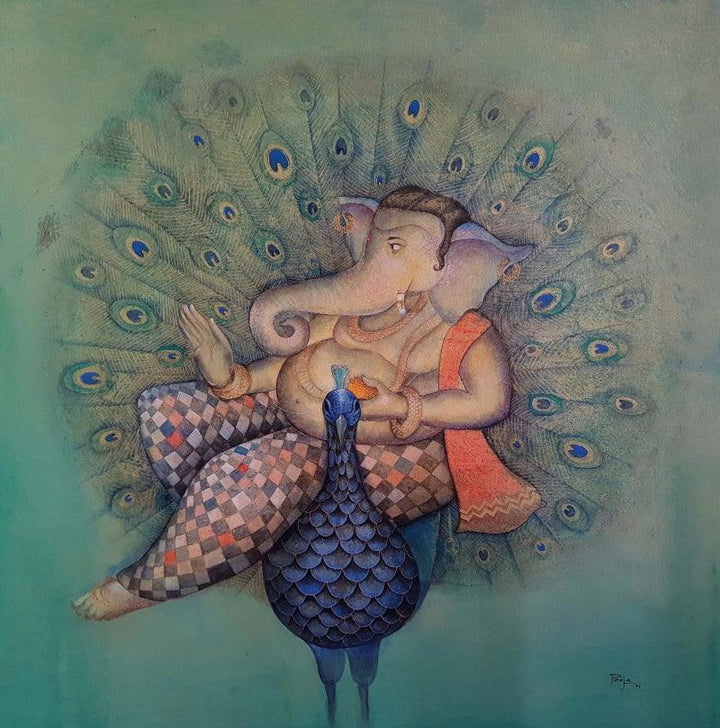 Vikat Roop Painting by Pooja Shelke | ArtZolo.com