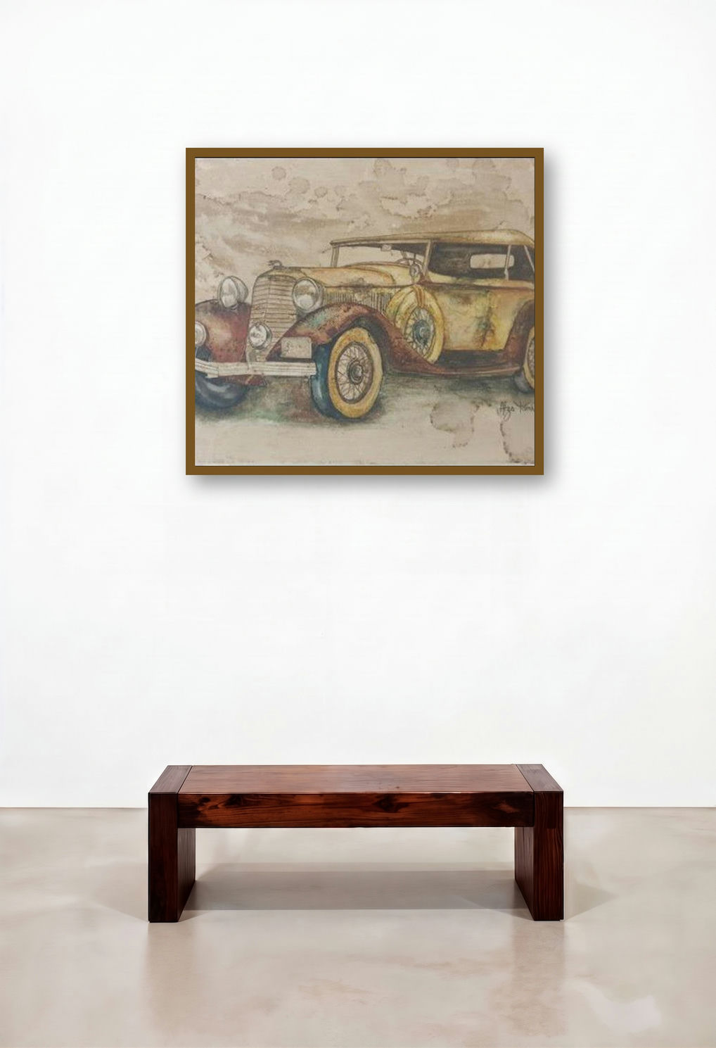 Vintage Car 2 (Rust and Repose)