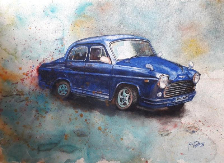 Vintage Series 1 Painting by Kanchan Hande | ArtZolo.com