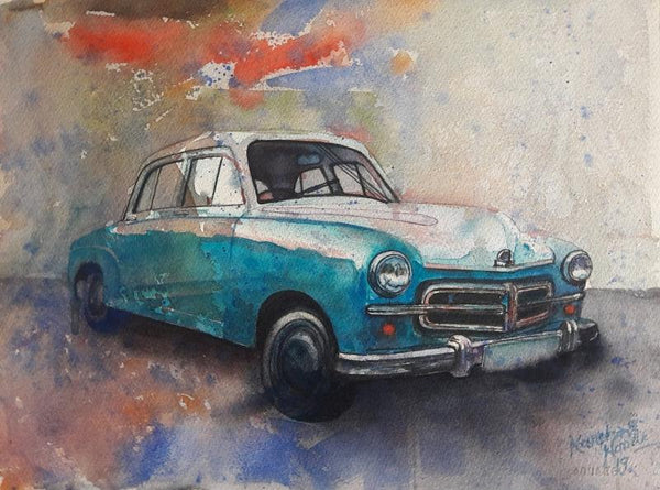 Vintage Series 5 Painting by Kanchan Hande | ArtZolo.com