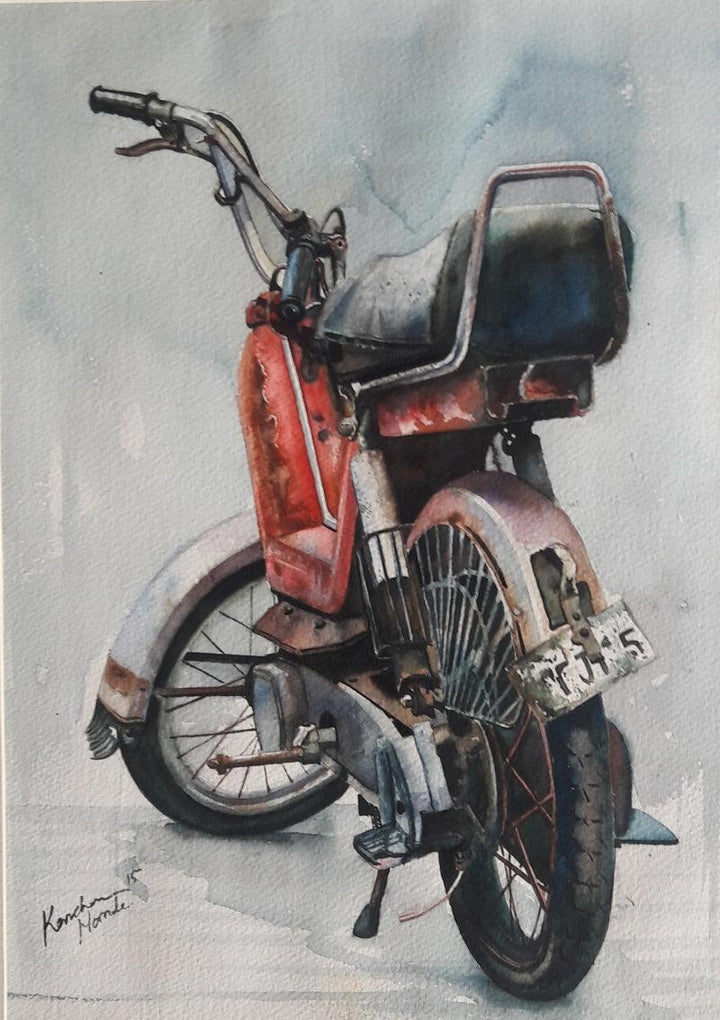 Vintage Series 6 Painting by Kanchan Hande | ArtZolo.com