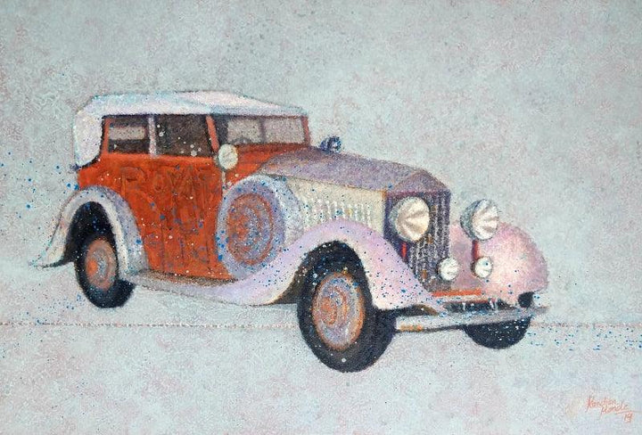 Vintage Series 9 Painting by Kanchan Hande | ArtZolo.com