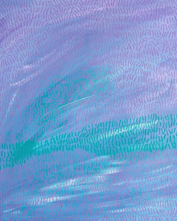 Violet Sky Painting by Ketki Fadnis | ArtZolo.com