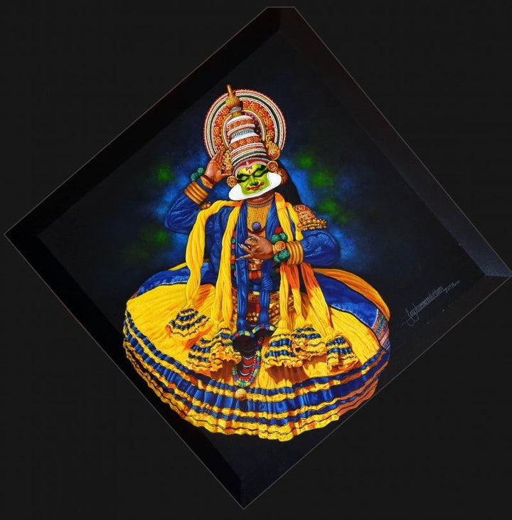 Vishnu Nidra Painting by Prashant Yampure | ArtZolo.com