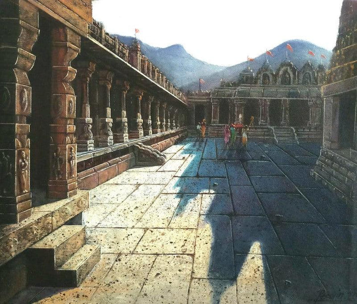Vitthala Temple Hampi 25 Painting by Pravin Pasare | ArtZolo.com