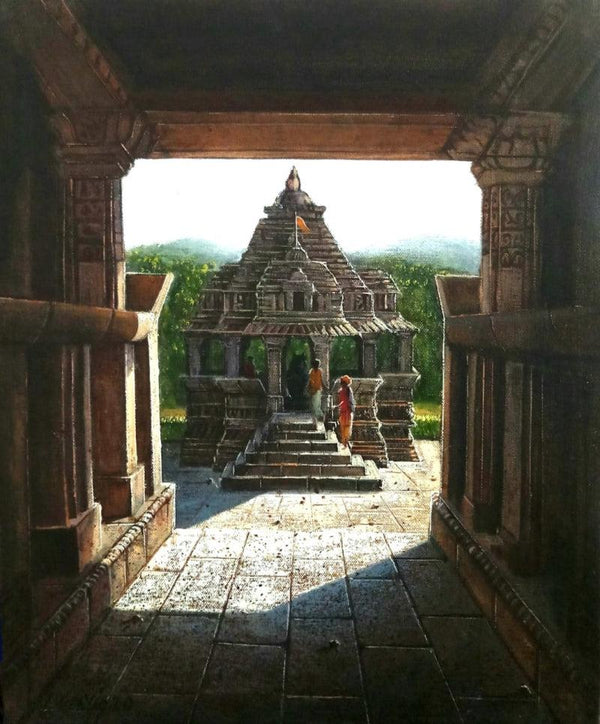 Vitthala Temple Hampi 27 Painting by Pravin Pasare | ArtZolo.com