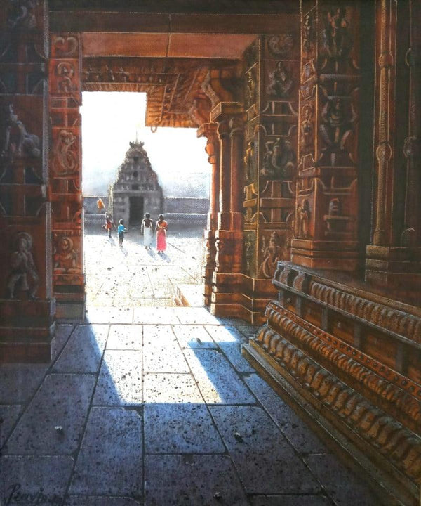 Vitthala Temple Hampi 36 Painting by Pravin Pasare | ArtZolo.com