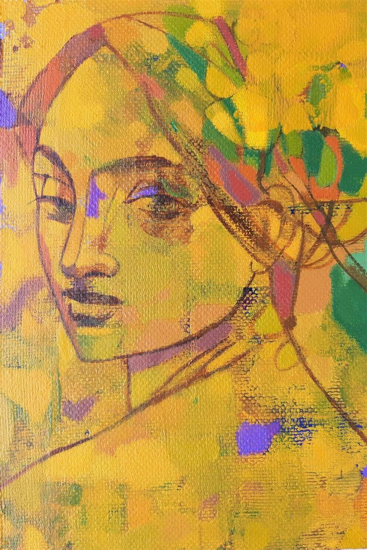 Waiting Painting by Avinash Mokashe | ArtZolo.com